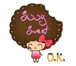 Sissy Sweet : Cookie Girl sticker #3235793