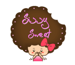 Sissy Sweet : Cookie Girl sticker #3235809