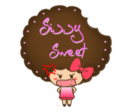 Sissy Sweet : Cookie Girl sticker #3235814
