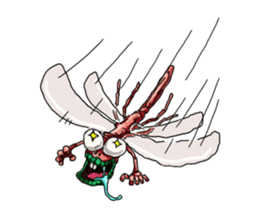 Full funny Insects sticker #3235823