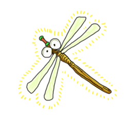 Full funny Insects sticker #3235825