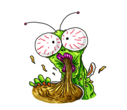 Full funny Insects sticker #3235826