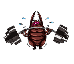 Full funny Insects sticker #3235831