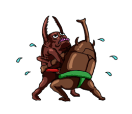 Full funny Insects sticker #3235833