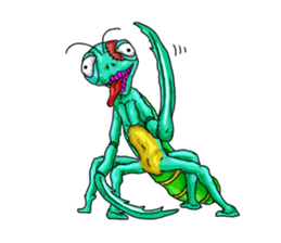 Full funny Insects sticker #3235836