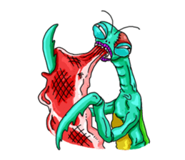 Full funny Insects sticker #3235837