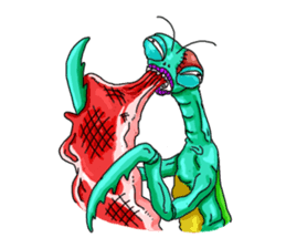 Full funny Insects sticker #3235837