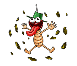 Full funny Insects sticker #3235841