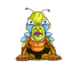 Full funny Insects sticker #3235848