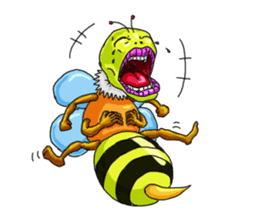 Full funny Insects sticker #3235849