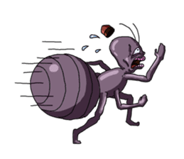 Full funny Insects sticker #3235851
