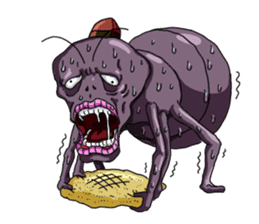Full funny Insects sticker #3235852