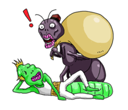 Full funny Insects sticker #3235853