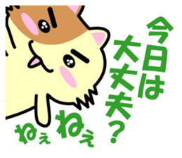 a chaco with lively curiosity sticker #3235872