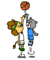 Basketball Sticker sticker #3235996