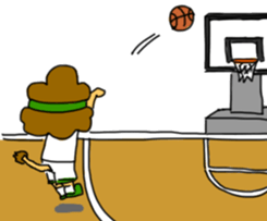 Basketball Sticker sticker #3236003