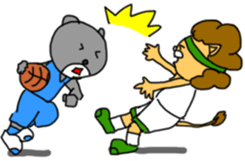 Basketball Sticker sticker #3236012