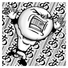 Be transmitted! Cry at the heart. sticker #3236209