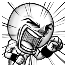 Be transmitted! Cry at the heart. sticker #3236215