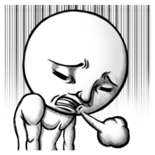 Be transmitted! Cry at the heart. sticker #3236218