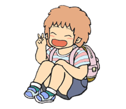 The Japanese child 2nd sticker #3236290
