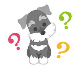 Tuna of Schnauzer 1 sticker #3236619