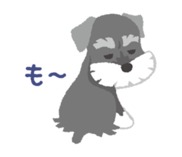 Tuna of Schnauzer 1 sticker #3236622