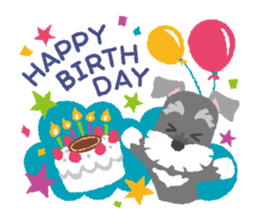 Tuna of Schnauzer 1 sticker #3236624