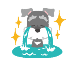 Tuna of Schnauzer 1 sticker #3236636