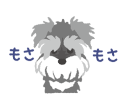 Tuna of Schnauzer 1 sticker #3236652