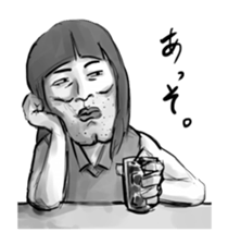 Woman in the neighborhood 2 sticker #3237062