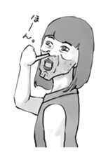 Woman in the neighborhood 2 sticker #3237077