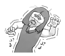 Woman in the neighborhood 2 sticker #3237087