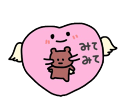 It is sometimes a bear heart sticker #3237520