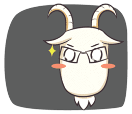 Crazy Goaty - Lucky and Happy Goat sticker #3237708