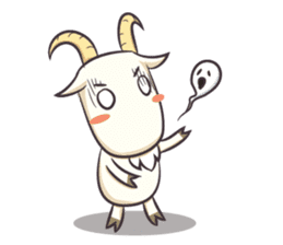 Crazy Goaty - Lucky and Happy Goat sticker #3237709