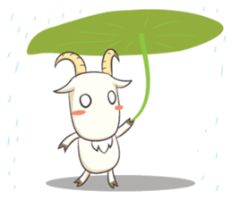 Crazy Goaty - Lucky and Happy Goat sticker #3237715