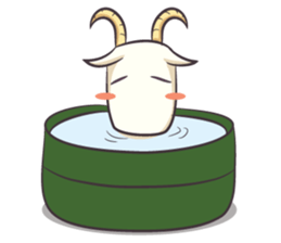 Crazy Goaty - Lucky and Happy Goat sticker #3237717