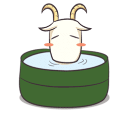 Crazy Goaty - Lucky and Happy Goat sticker #3237717