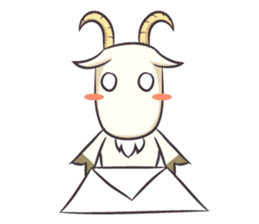 Crazy Goaty - Lucky and Happy Goat sticker #3237718