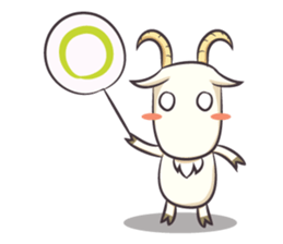 Crazy Goaty - Lucky and Happy Goat sticker #3237722