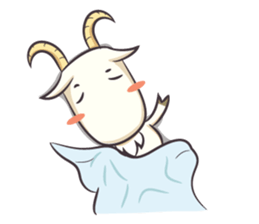 Crazy Goaty - Lucky and Happy Goat sticker #3237730