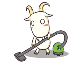 Crazy Goaty - Lucky and Happy Goat sticker #3237733