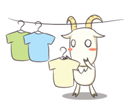 Crazy Goaty - Lucky and Happy Goat sticker #3237734