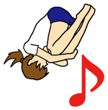 Exercise to begin with sticker sticker #3237923