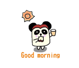 Bread panda sticker #3238381