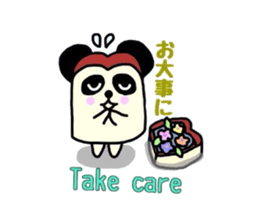 Bread panda sticker #3238386