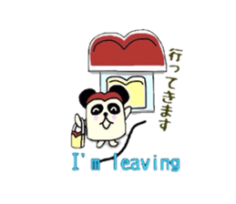 Bread panda sticker #3238395