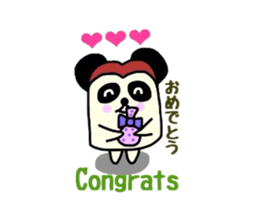 Bread panda sticker #3238399