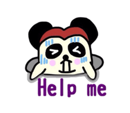 Bread panda sticker #3238400